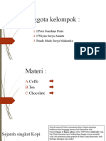 Materi (Coffe, Tea, Chocolate)