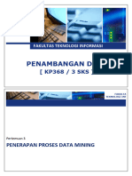 DM - P3 - Penerapan Proses Data Mining (v2021) - Min