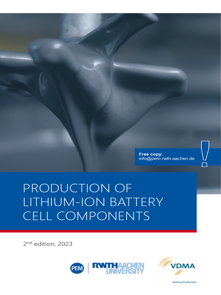 Battery Components 1705744435 | PDF | Lithium Ion Battery | Graphite