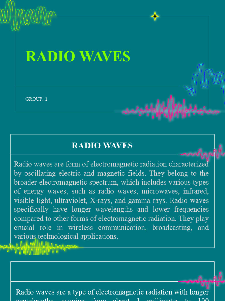 Radio Waves: Essential Uses & History | PDF | Radio | Electromagnetic ...