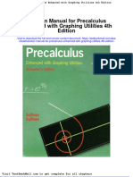 Full Download Solution Manual For Precalculus Enhanced With Graphing Utilities 4th Edition PDF Full Chapter