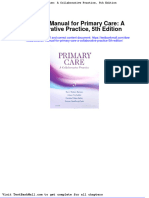 Full Download Solution Manual For Primary Care A Collaborative Practice 5th Edition PDF Full Chapter