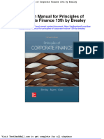 Full Download Solution Manual For Principles of Corporate Finance 13th by Brealey PDF Full Chapter