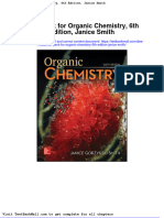 Full Download Test Bank For Organic Chemistry 6th Edition Janice Smith PDF Full Chapter