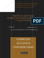 Complejo Acuático Universitario UAEM