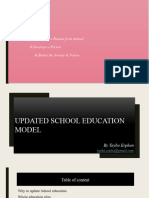 School Education Model by Tayba Erphan