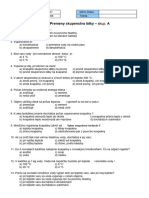 Test - F7 - Zmeny Skupenstva