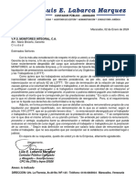 David Prieto - Carta Detalle de Liquidación Prest Sociales Enviada A La Empleadora Empresa V.P.S. Monitoreo Integral