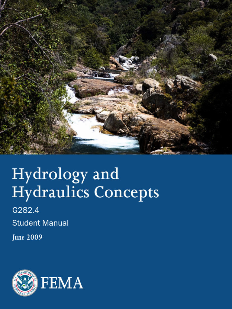 G 282 4 Hydrology And Hydraulics Concepts Student Manual Pdf