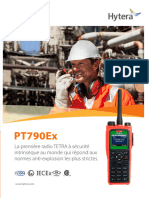 Compressed FR Hytera PT790 EX Tetra Intrinsically Safe Professional Digital Radio Brochure