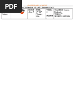 Agric Science Year 7 Term 2 Lesson Plan Week 6 Weeds