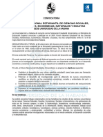 Convocatoria Forum Nacional Estudiantil Sede UH 2022-1