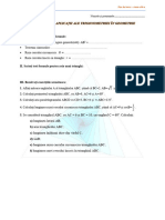 Fisa de Lucru - Aplicatii Ale Trigonometriei in Geometrie - nr.2