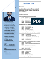CV and Documents For Boobathi Selvaraj Civil QC Inspector