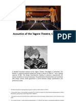 Acoustics of The Tagore Theatre, Chandigarh