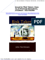 Full Download Solution Manual For Risk Takers Uses and Abuses of Financial Derivatives 2 e 2nd Edition 0321542568 PDF Full Chapter