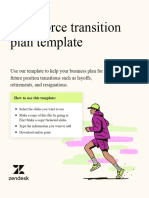Zendesk - Workforce Transition Plan Template