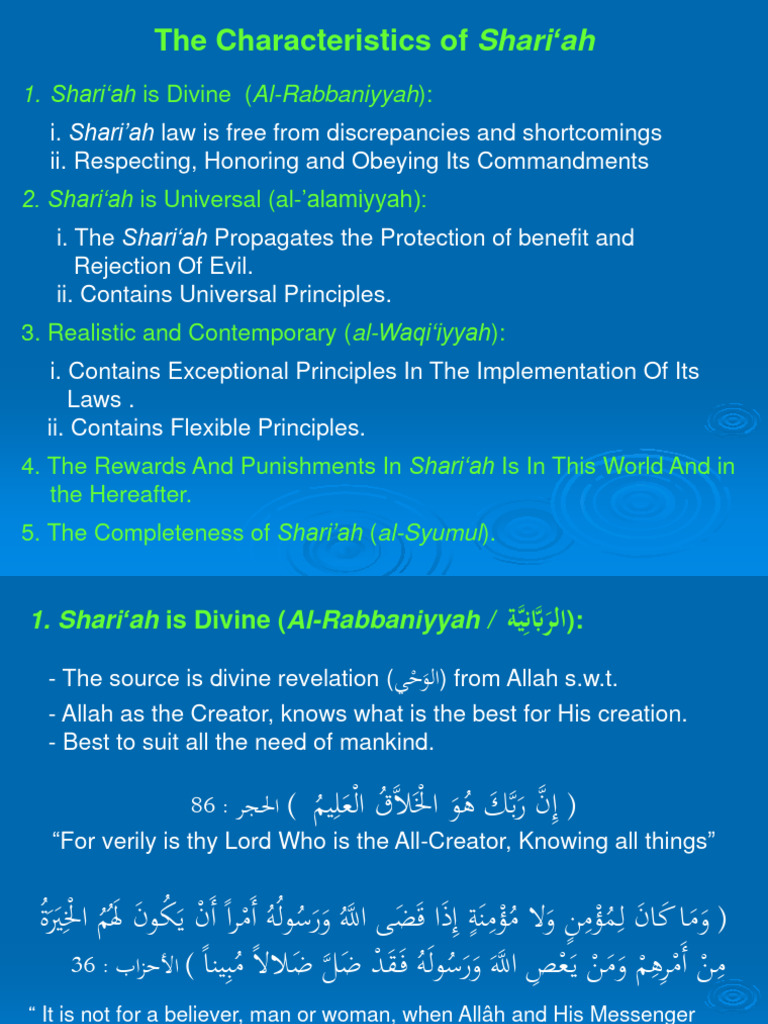 2 The Characteristics Full Note | PDF | Muhammad | Sharia