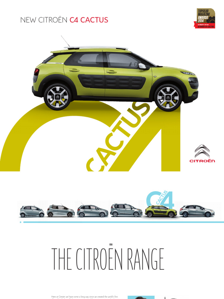 Citroen c4 Cactus Brochure 659508 | PDF