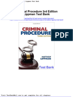Full Download Criminal Procedure 3rd Edition Lippman Test Bank PDF Full Chapter