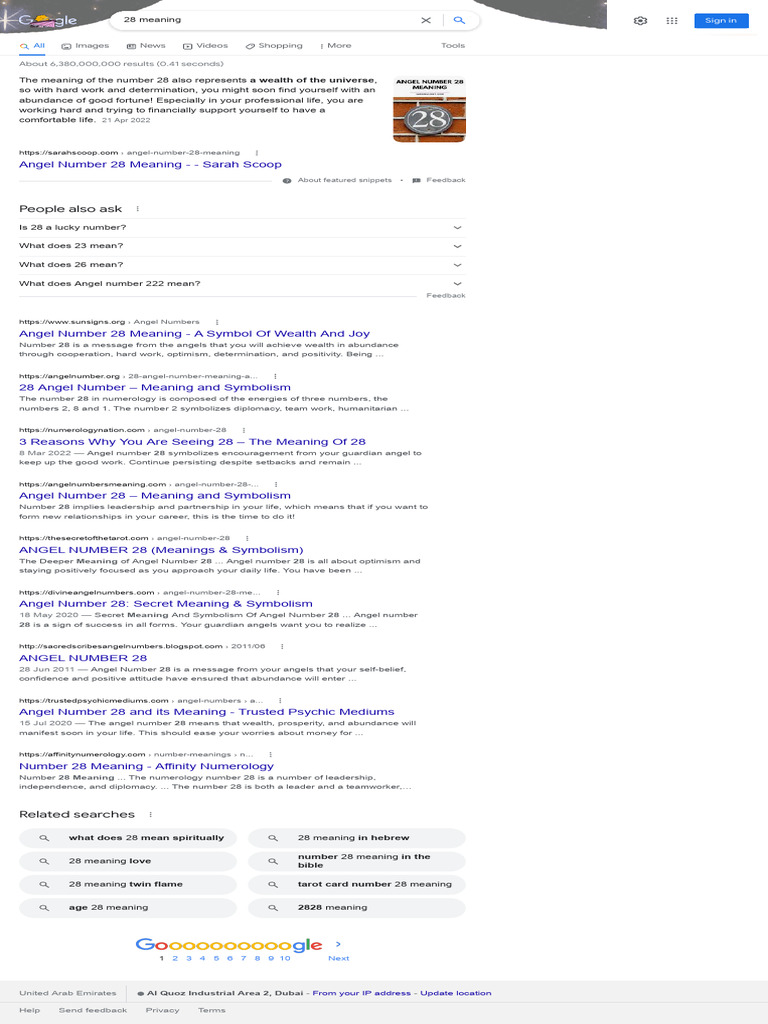 28 Meaning Google Search PDF