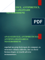 Analgezicele Antipireticele Å I Antiinflamatoarele Nesteroidiene.