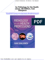 Full Download Test Bank For Pathology For The Health Professions 5th Edition Ivan Damjanov PDF Full Chapter