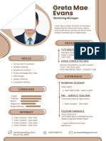 White Cream and Beige Geometric Minimalist Graphic Designer Resume - 20240114 - 213930 - 0000