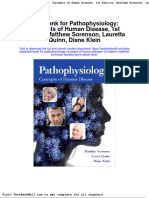 Full Download Test Bank For Pathophysiology Concepts of Human Disease 1st Edition Matthew Sorenson Lauretta Quinn Diane Klein PDF Full Chapter