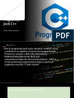 Programski Jezik C++: Izradio: Fabijan Hrastović