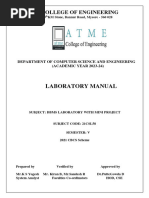 DBMS Lab Manual