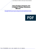 Full Download Digital Control System Analysis and Design 4th Edition Phillips Solutions Manual PDF Full Chapter
