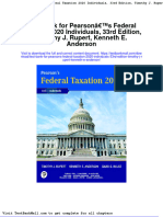 Full Download Test Bank For Pearsons Federal Taxation 2020 Individuals 33rd Edition Timothy J Rupert Kenneth e Anderson PDF Full Chapter
