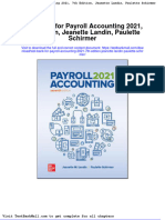 Full Download Test Bank For Payroll Accounting 2021 7th Edition Jeanette Landin Paulette Schirmer PDF Full Chapter