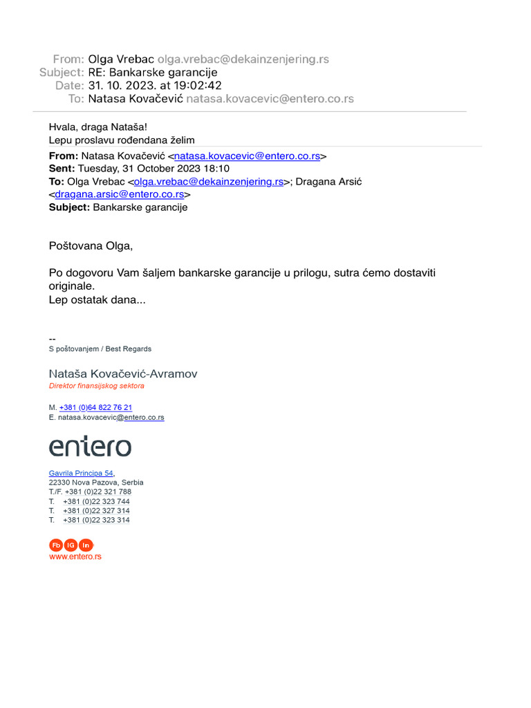 RE Bankarske Garancije | PDF