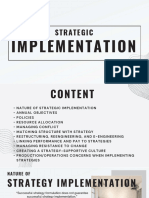 Strategic Implementation Stratman