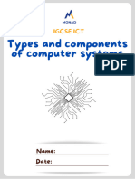 IGCSE ICT Types and Components of Computer Systems