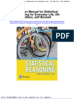 Full Download Solution Manual For Statistical Reasoning For Everyday Life 5th Edition Jeff Bennett PDF Full Chapter