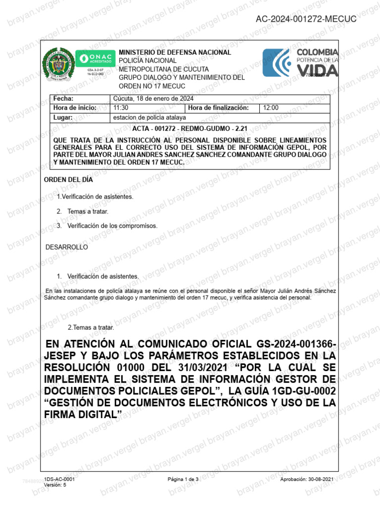 Acta Electronica Ac 2024 001272 Mecuc Socializacion Lineamientos ...