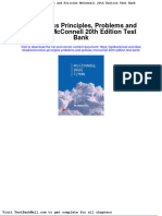 Full Download Economics Principles Problems and Policies Mcconnell 20th Edition Test Bank PDF Full Chapter