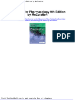 Full Download Test Bank For Pharmacology 9th Edition by Mccuistion PDF Full Chapter