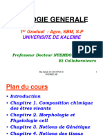 Cours de Biologie Bac 1 Médecine