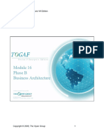 TOGAF-Phase B - Business Architecture