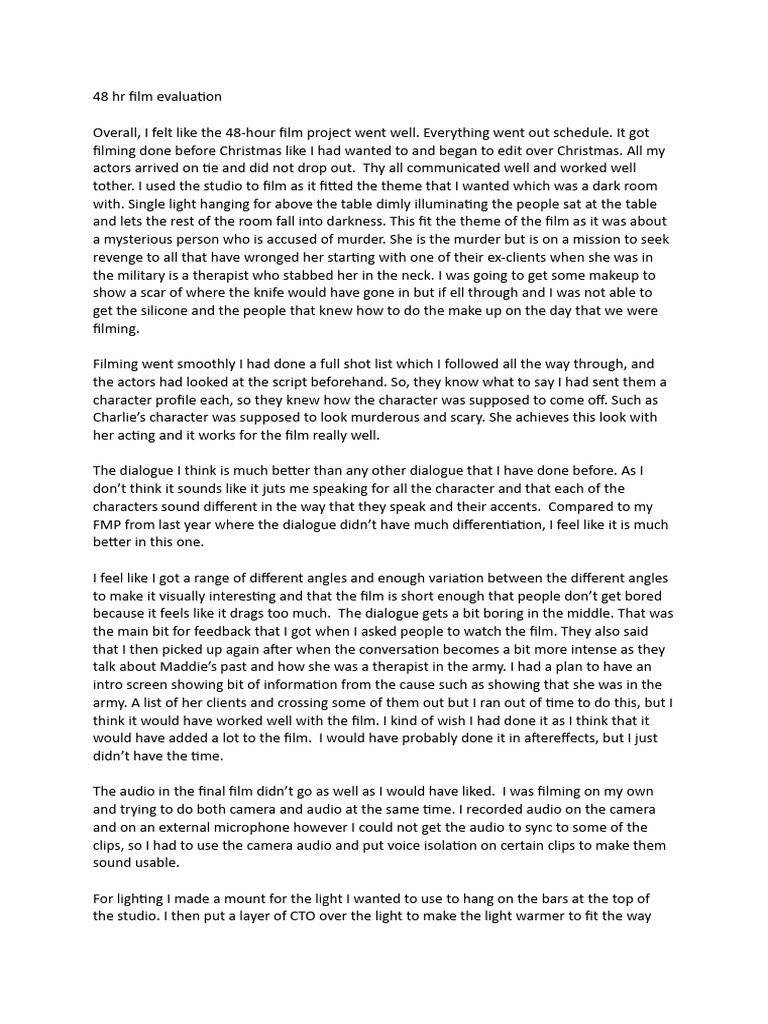 48 hr film evaluation pdf