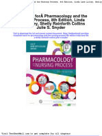 Test Bank Forâ Pharmacology and The Nursing Process, 8Th Edition, Linda Lane Lilley, Shelly Rainforth Collins Julie S. Snyder