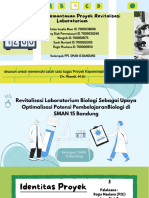 Rencana Pemantauan Proyek Revitalisasi Laboratorium