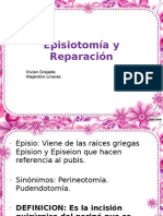 Episiotomía y Reparación