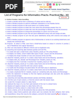 PYTHON PROGRAM - PRACTICAL FILE PROGRAMS - XII IP - Learnpython4cbse