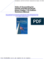 Full Download Essentials of Accounting For Governmental and Not For Profit Organizations Copley 11th Edition Solutions Manual PDF Full Chapter