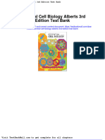 Full Download Essential Cell Biology Alberts 3rd Edition Test Bank PDF Full Chapter